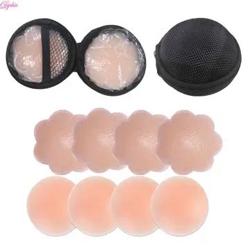 Sexy Women Beach Nude Reusable Silicone Nipple Cover Buy Nude