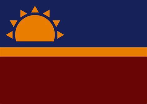 Flag For A Fictional Dystopian Country Called Represtria Came Out A