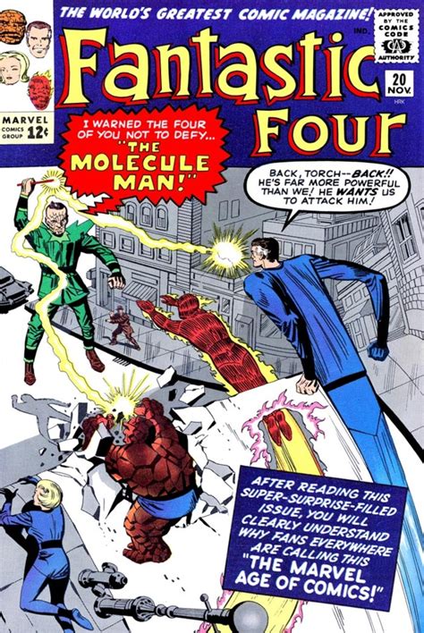 Fantastic Four 20 The Mysterious Molecule Man Issue