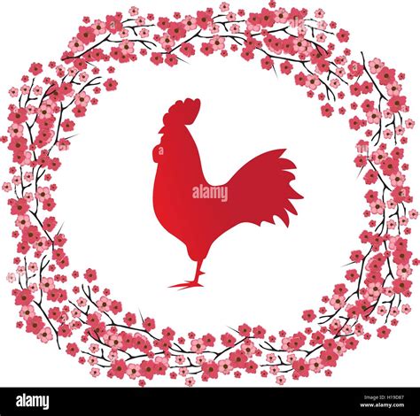 Vector Red Rooster Stock Vector Image And Art Alamy