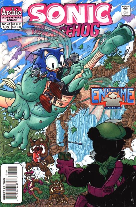 Archie Sonic The Hedgehog Issue 49 Mobius Encyclopaedia