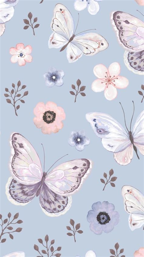 Pastel Butterfly Wallpapers Wallpaper Cave