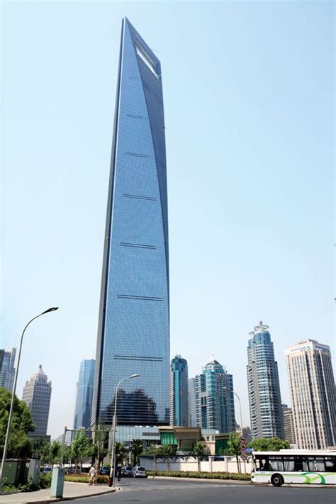 Shanghai World Financial Center Skyscraper Architecture China