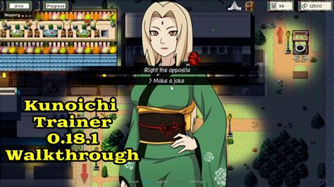 Kunoichi Trainer Walkthough Naruto Youtube