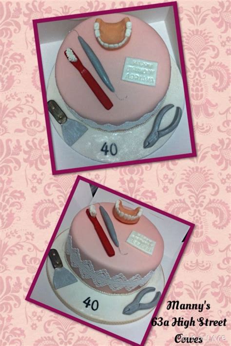 Cake Made For A Dental Lab Technician Someone That Makes