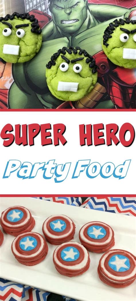 35 Superhero Food Ideas For Kids Mom Vs The Boys