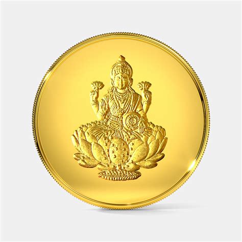 It will also help to you get news of laxmi coin. 10 gram 24 KT Lakshmi Gold Coin | BlueStone.com