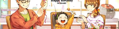 Natsuki Subaru Birthday 2k Wallpaper Download