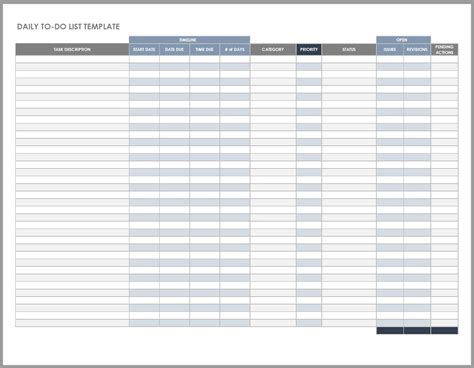 Monthly Calendar With Daily Checklist Example Calendar Printable