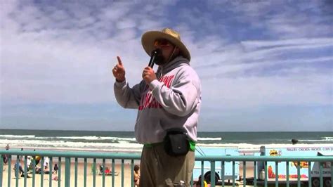 crazy preacher at daytona beach spring break 2013 kerrigan skelly open air preaching youtube