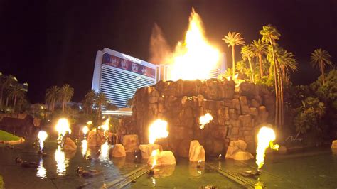 The Mirage Volcano Show In Las Vegas K YouTube