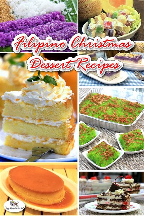 Looking for easy christmas dessert recipes? Filipino Christmas Desserts | Pinoy Recipe at iba pa