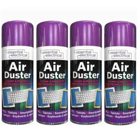 Air Duster Spray Can Cleans Laptop P Keyboard Mobile Printer 200ml Pk 1
