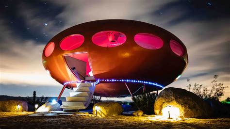 “ufo House” Futuro House Is Now Available On Airbnb Alien Companions