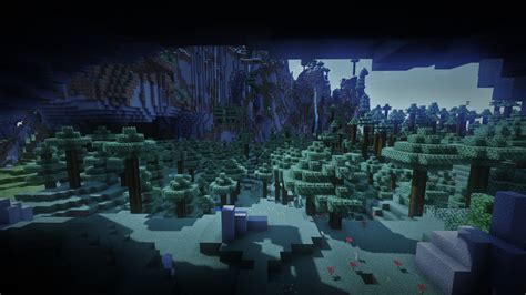 Minecraft Cave View Winter Hd Wallpaper By 23pies On Deviantart