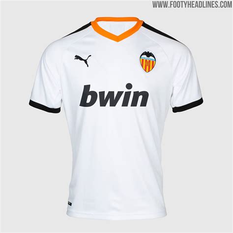 Valencia 19 20 Home And Away Kits Released Footy Headlines