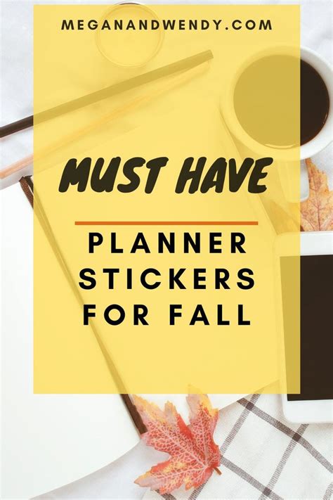 The Best Planner Stickers And Printables For Fall Long Story Short