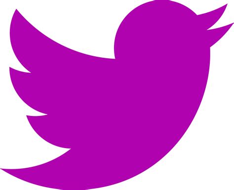 Pink And Purple Twitter Logo