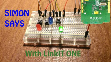 Simon Says With Linkit One 5 Steps With Pictures Instructables