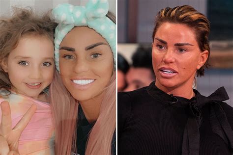 Katie Price Slammed By Fans For Filtering Six Year Old Daughter Bunnys Face In Cute Photo