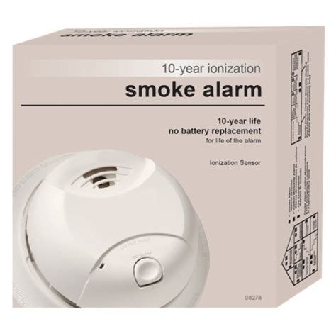First alert smoke detector and carbon monoxide detector alarm | battery operated. Smoke Alarm - 10 Year