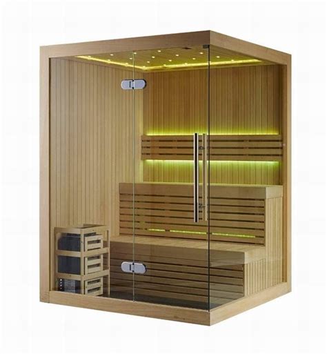 Dry Steam Luxury Solid Red Cedar Wood Sauna M 6031 Modern Design Sauna Ideen Mini Sauna