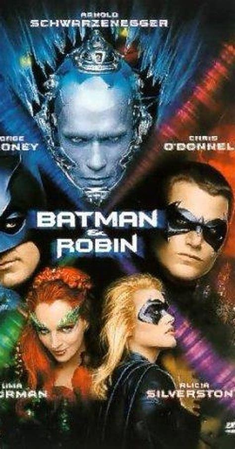 Poison ivy pulls batman's face towards her, and plants a deadly kiss on his lips. Directed by Joel Schumacher. With Arnold Schwarzenegger ...