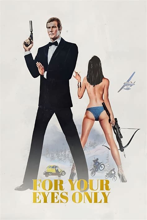 For Your Eyes Only Movie Poster X James Bond Roger Moore Melina Ebay