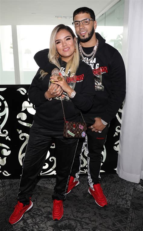 Twinning From Anuel Aa And Karol Gs Cutest Couple Moments E News