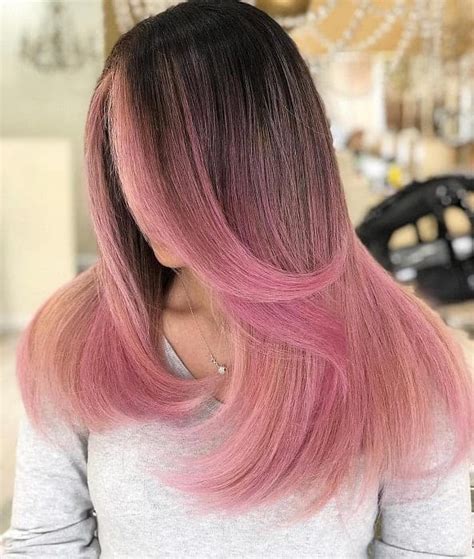 58 Top Photos Pink Hair On Black Hair Strawberry Dream 40 Pink Hair Ideas Unboring Pink