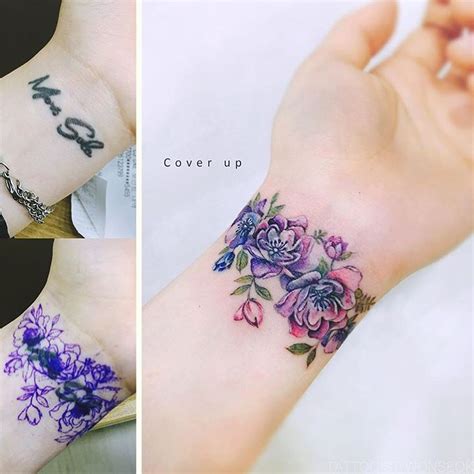 Cover Up Tattoo Ideas For Women S Wrist Style Trends In