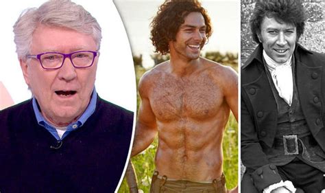 poldark original star robin ellis on his topless moment after that aidan turner scene