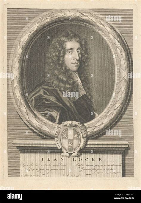 Portrait Of John Locke John Locke English Philosopher And Scientist