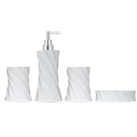 Read customer reviews and common questions and answers for part #: Modona 4 Piece Flora Series Bathroom Accessories Set ...