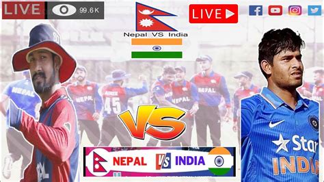 नेपालले भारतसंग दुई अभ्यास खेल खेल्ने Nepal Vs India Live Nepal Vs India Cricket Match Youtube