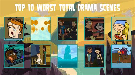 Air30002s Top 10 Worst Total Drama Scenes By Air30002 On Deviantart