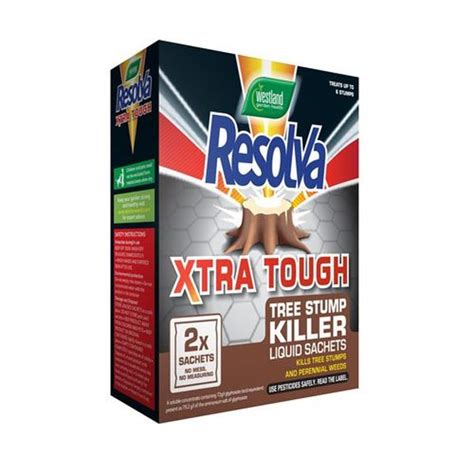 However if bees are nesting inside a wall or tree on your. Resolva Xtra Tough Stump Killer Sachets - Weed Control ...
