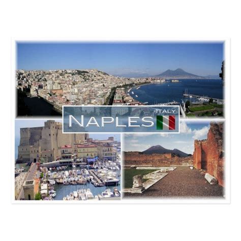 It Italy Italia Naples Postcard Naples Italy