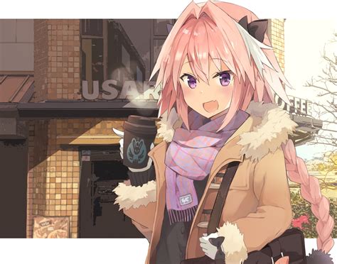 All Male Astolfo Bow Braids Building Drink Fang Fateapocrypha Fategrand Order Fate Series
