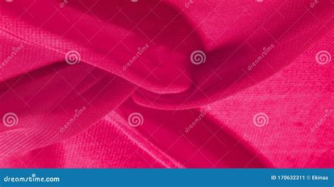 Texture Background Pattern Red Silk Fabric This Silk Organza Has A