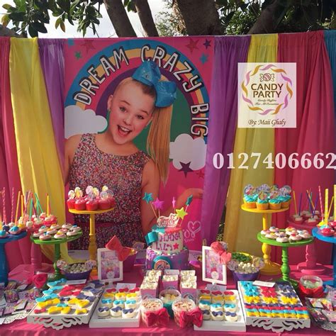 Jojo Siwa Candy Bar A Challenging New Trend For Girls Birthday Theme