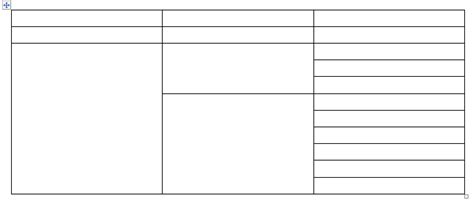 Tabela De Três Colunas Com Número Diferente De Várias Linhas Answacode