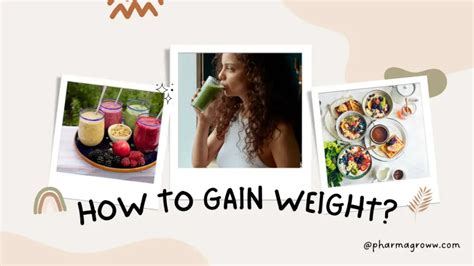 How To Gain Weight Naturally Pharmagroww