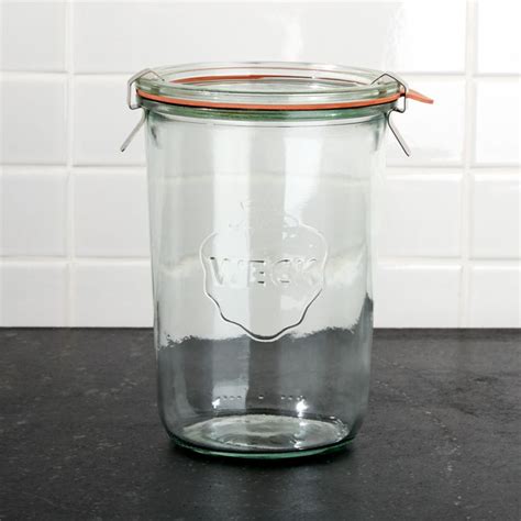 Weck 26 Oz Canning Jar Reviews Crate And Barrel