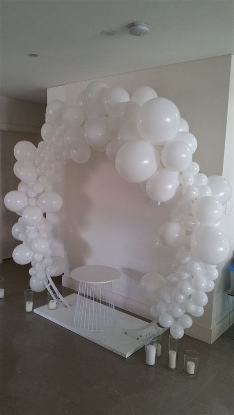 Balloon Arch Whimsical Heavenly Cloud Inspired Archway Fo