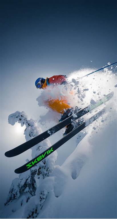 Skiing Ski Iphone Screensavers Track Field Snow