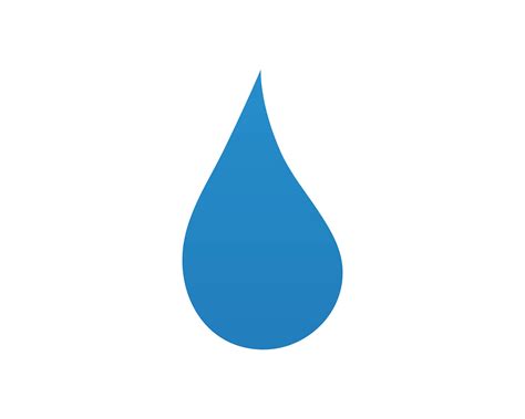Water Drop Template