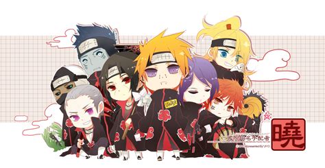 Akatsuki Chibi Styles Anime Kawaii Foto 34672144 Fanpop