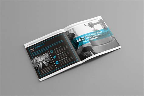Hilih A Square Company Profile Brochure Template By Stringlabs