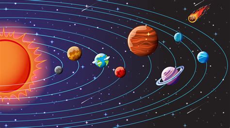 How To Draw The Solar System Step By Step Tu